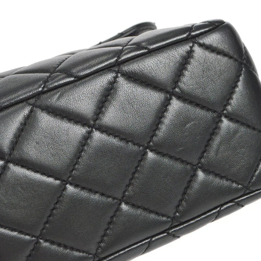 CHANEL 1996-1997 Classic Flap Jumbo Black Lambskin 46427