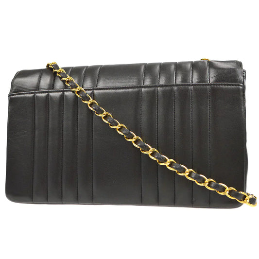 CHANEL★ 1991-1994 Vertical Classic Single Flap Medium 46484
