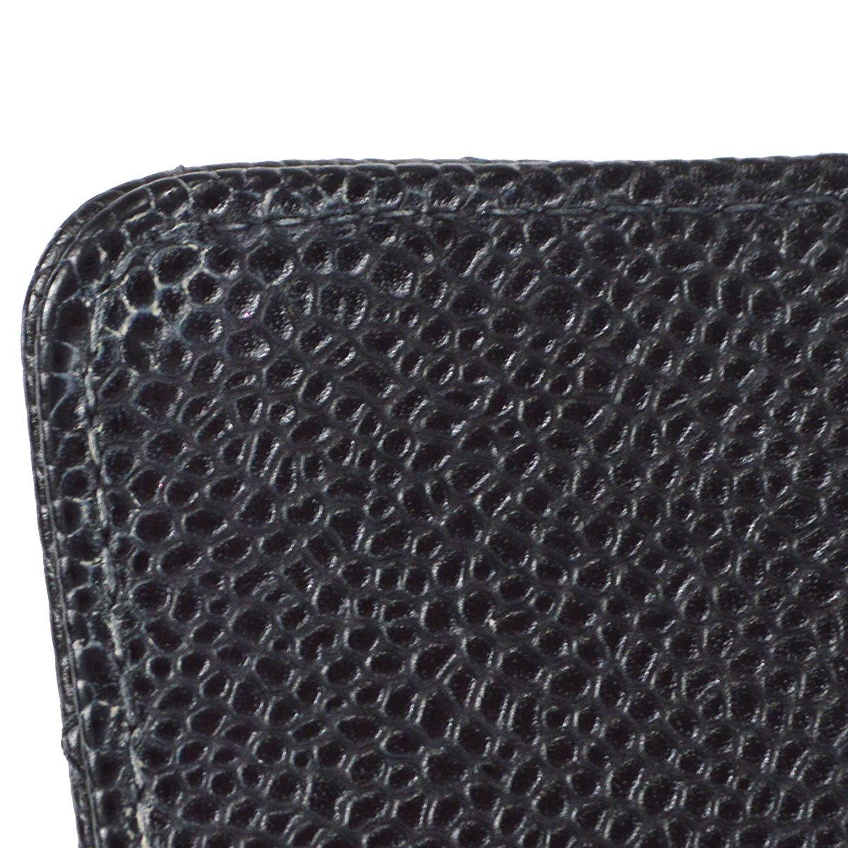 CHANEL Classic Flap Mini Square Chain Shoulder Bag Black Caviar 18176