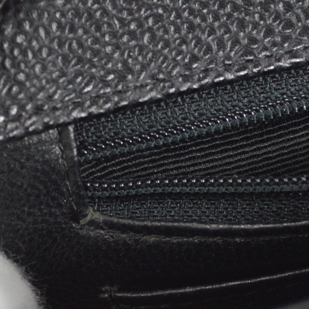 CHANEL Classic Flap Mini Square Chain Shoulder Bag Black Caviar 58017