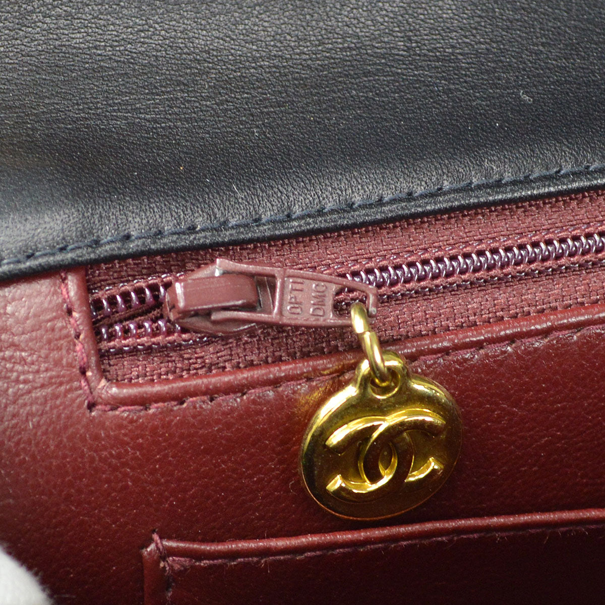 CHANEL 1994-1996 Classic Flap Maxi Black Lambskin 66455