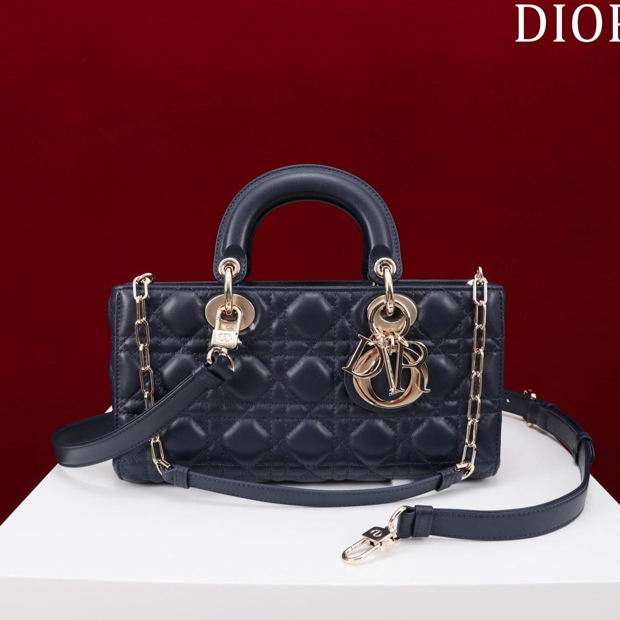 Luxury Diormedium lady d-joy 26 dark blue lambkin