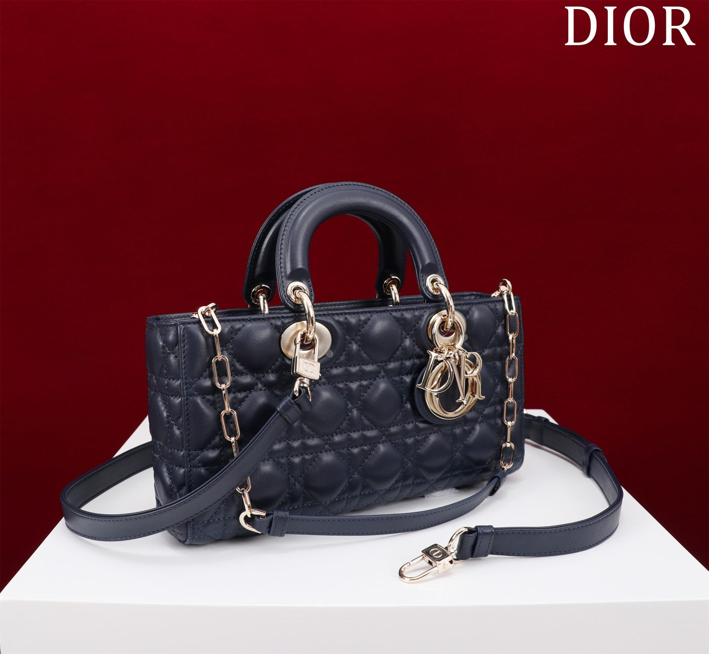 Luxury Diormedium lady d-joy 26 dark blue lambkin