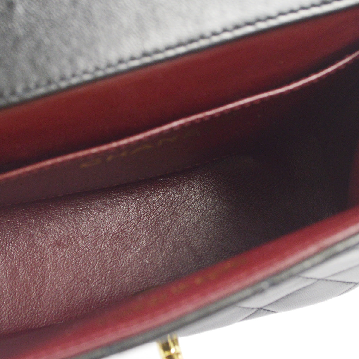 CHANEL Classic Flap Handbag Black Lambskin 76815