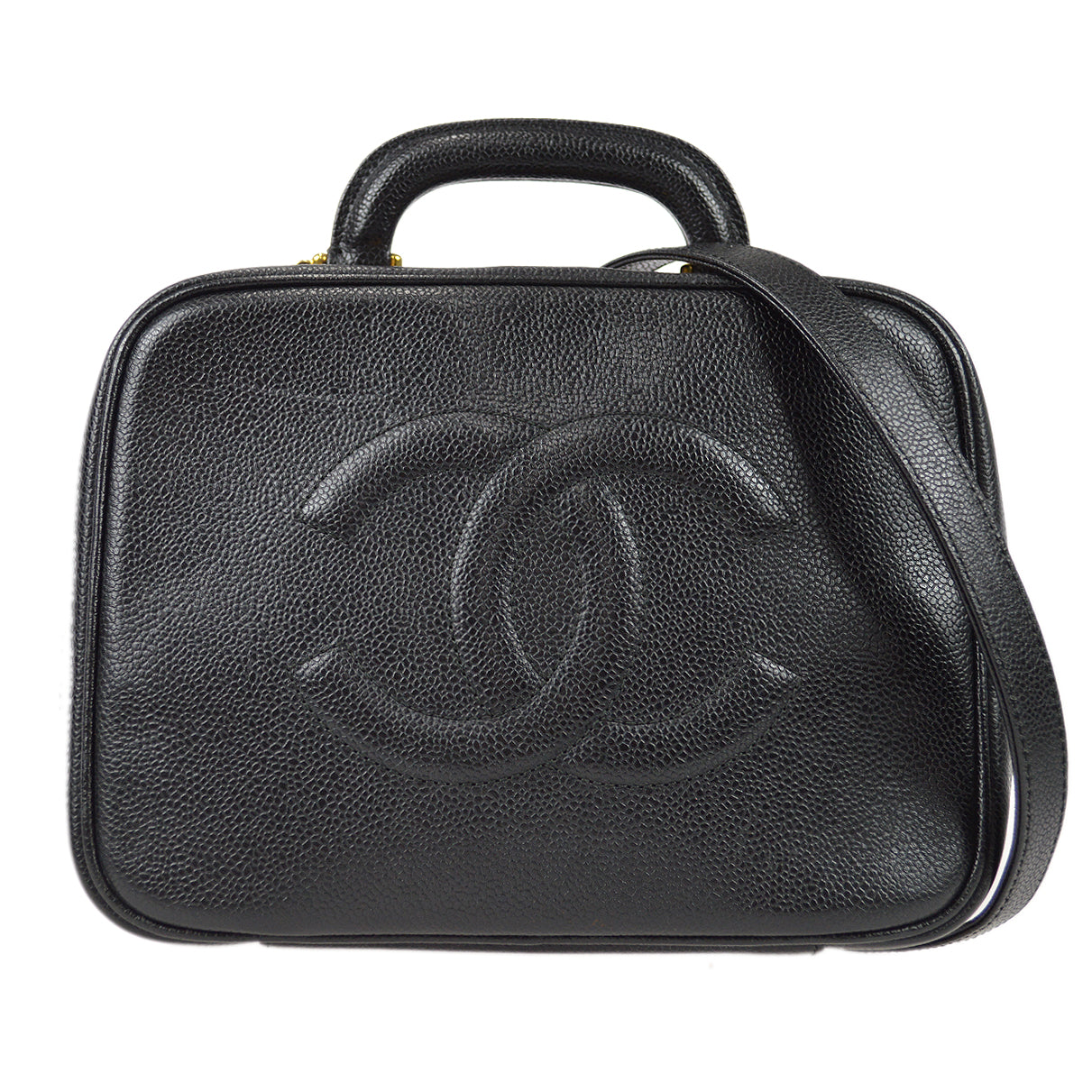Luxury Chanel 1996-1997 Timeless Lunch Box Vanity Medium 67965