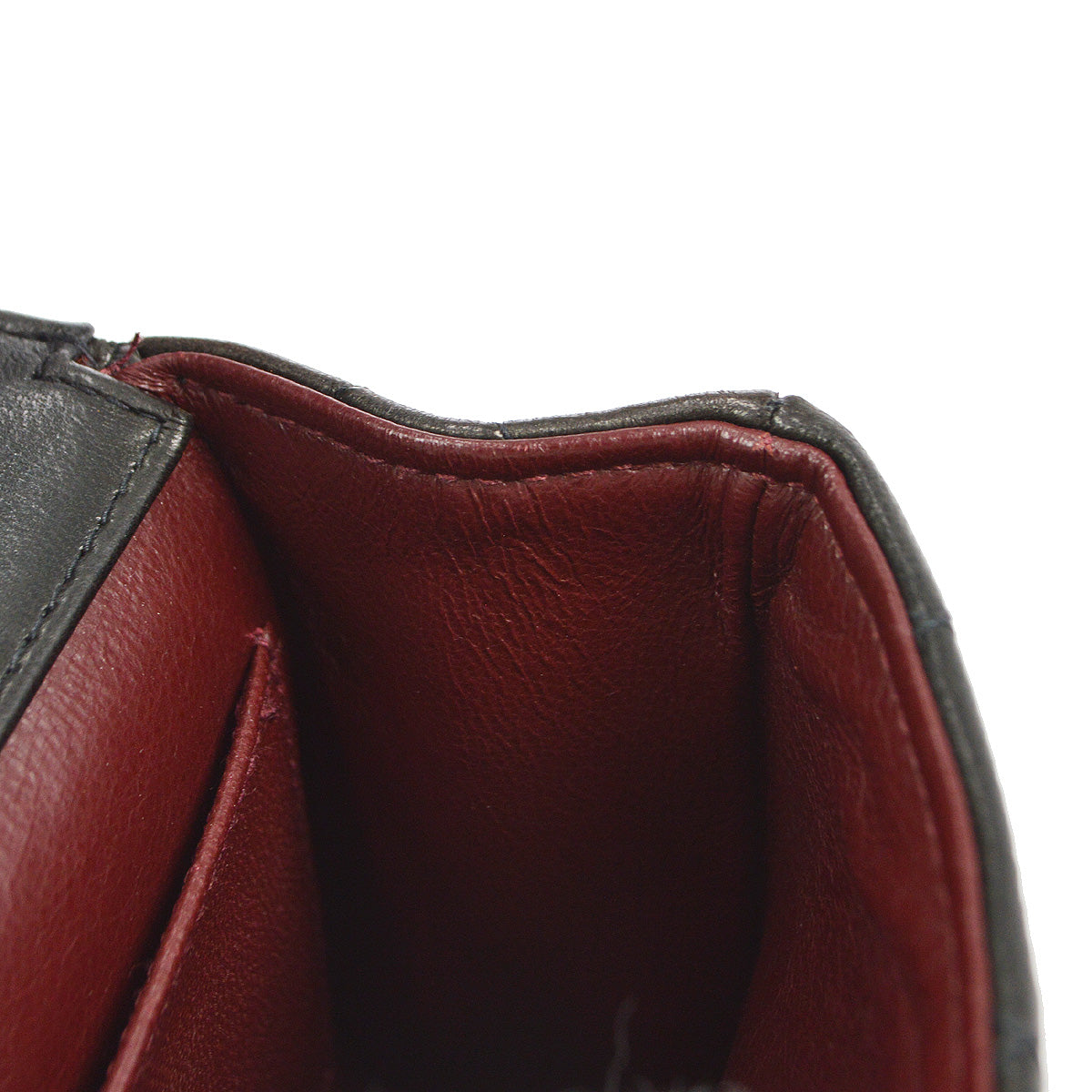 CHANEL Classic Flap Micro Square Handbag Black Lambskin 91607