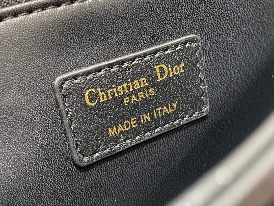 Luxury DiorMISS TOP HANDLE 24CM BLACK LAMBSKIN