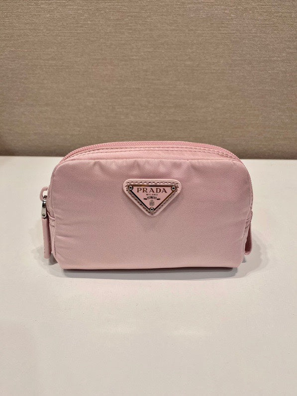 Luxury PradaCLUTCH 12 IN LIGHT PINK RE-NYLON
