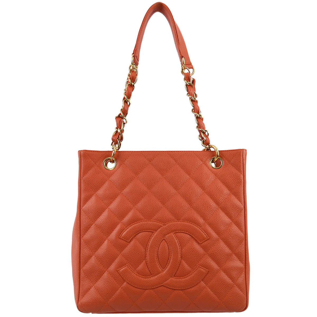 Luxury Chanel 2008-2009 Pink Caviar Petite Shopping Tote PST Tote Handbag