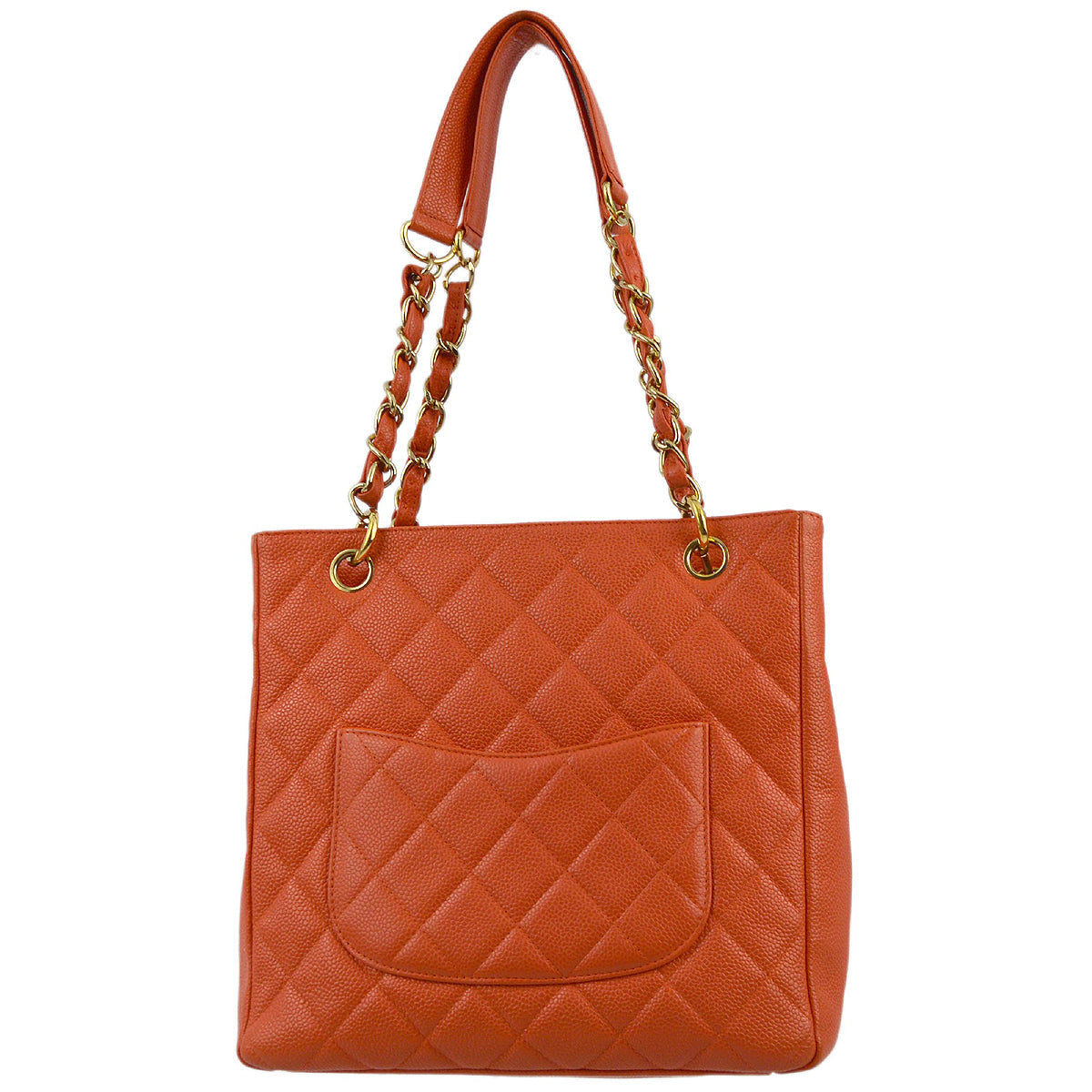 Luxury Chanel 2008-2009 Pink Caviar Petite Shopping Tote PST Tote Handbag