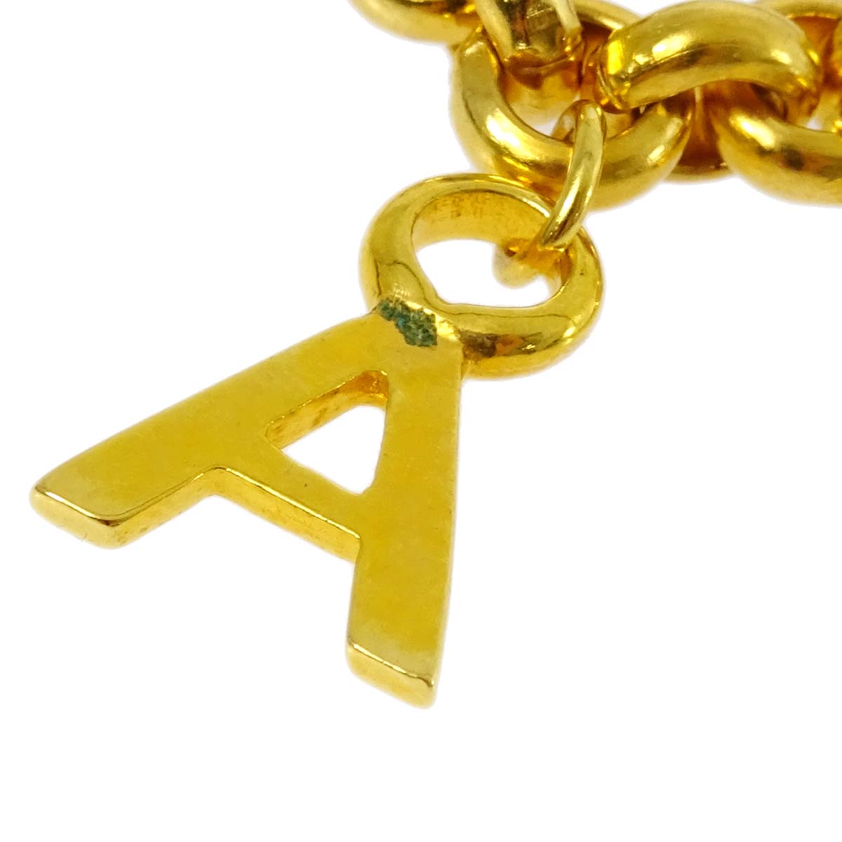 Luxury Chanel Turnlock Gold Chain Bracelet 96P