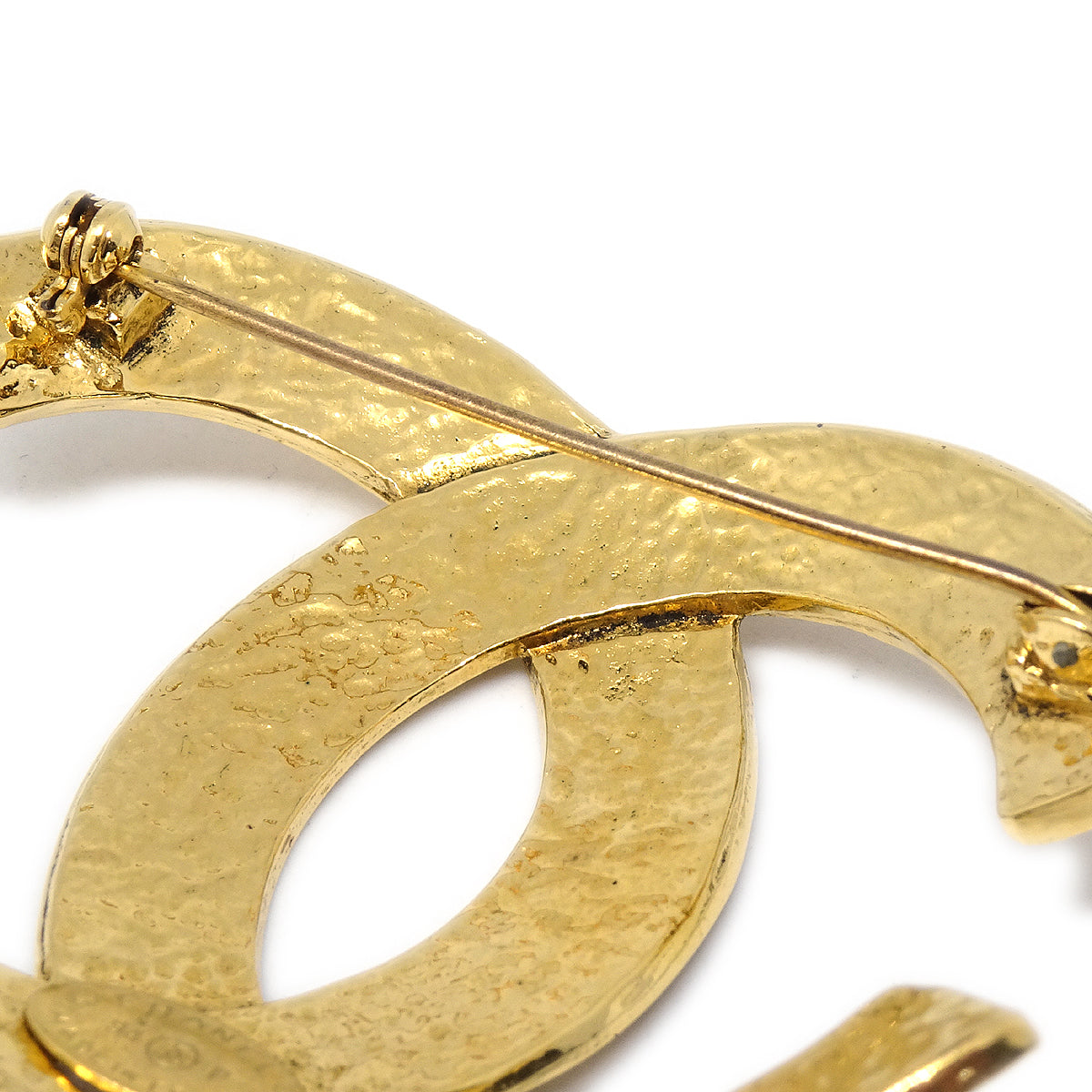 Luxury Chanel Brooch Pin Gold 94P