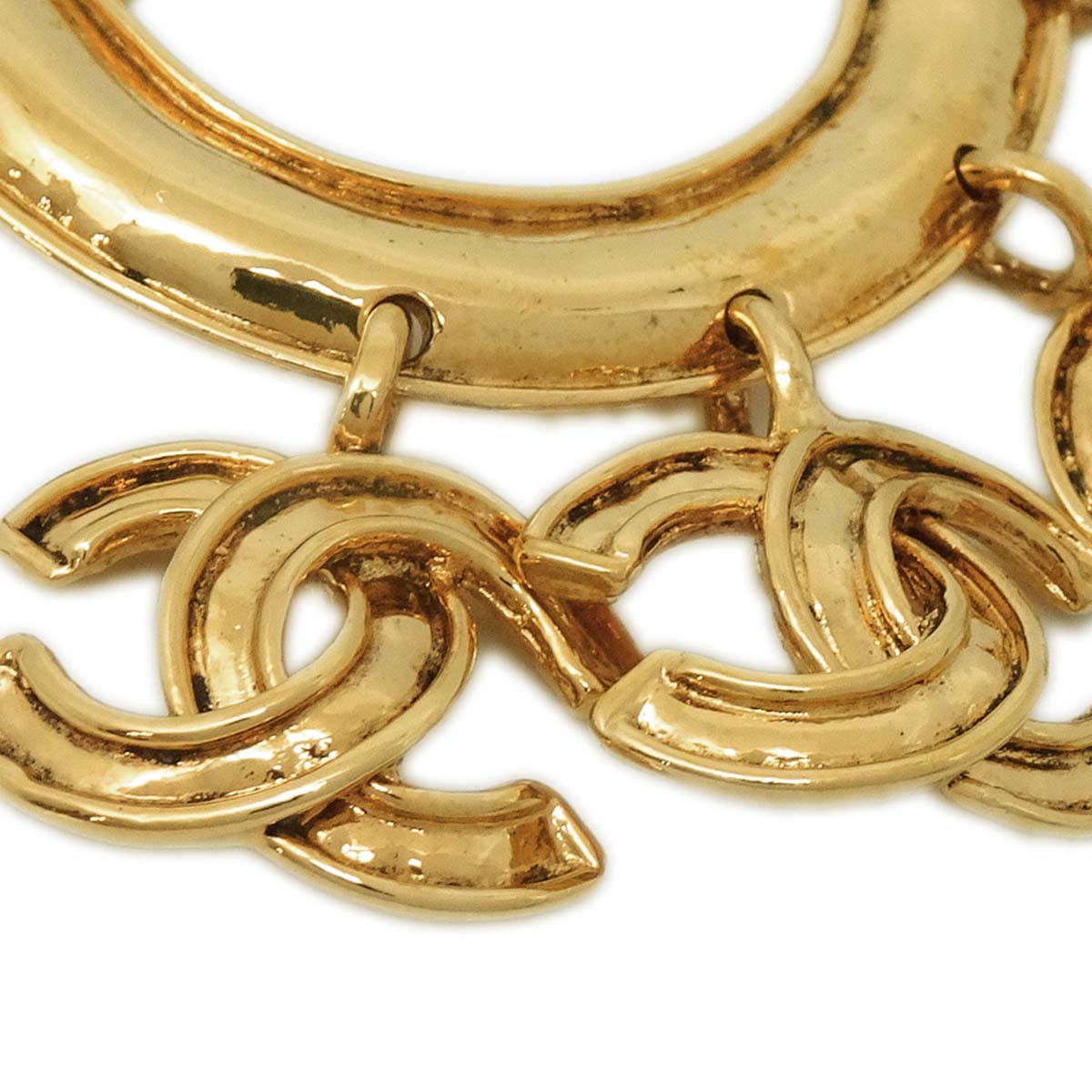 Luxury Chanel Brooch Pin Gold 94P