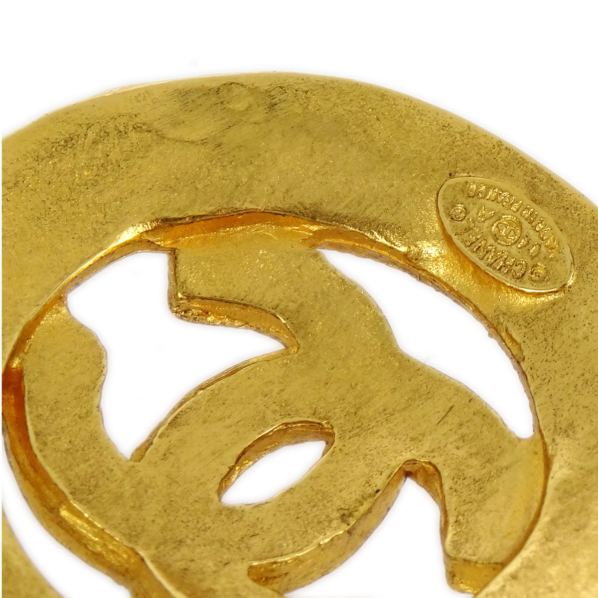 Luxury Chanel 1994 Filigree Cutout CC Necklace