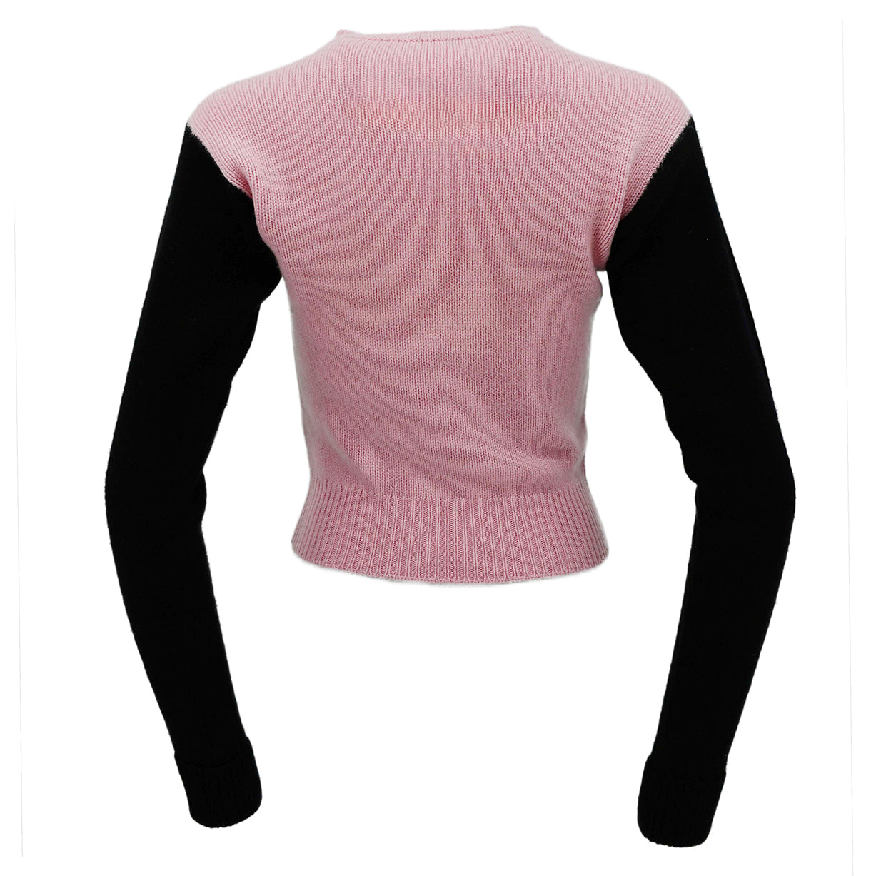 Luxury Chanel Fall 1995 bow-print cashmere jumper #38
