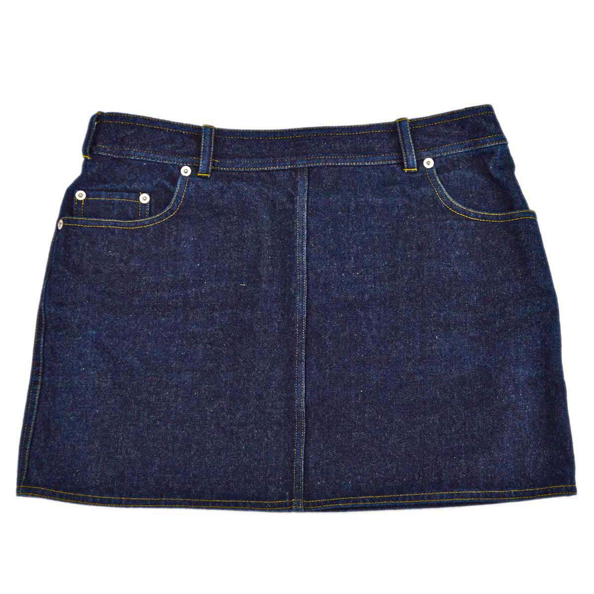 Luxury Chanel Spring 1996 Denim Skirt #42