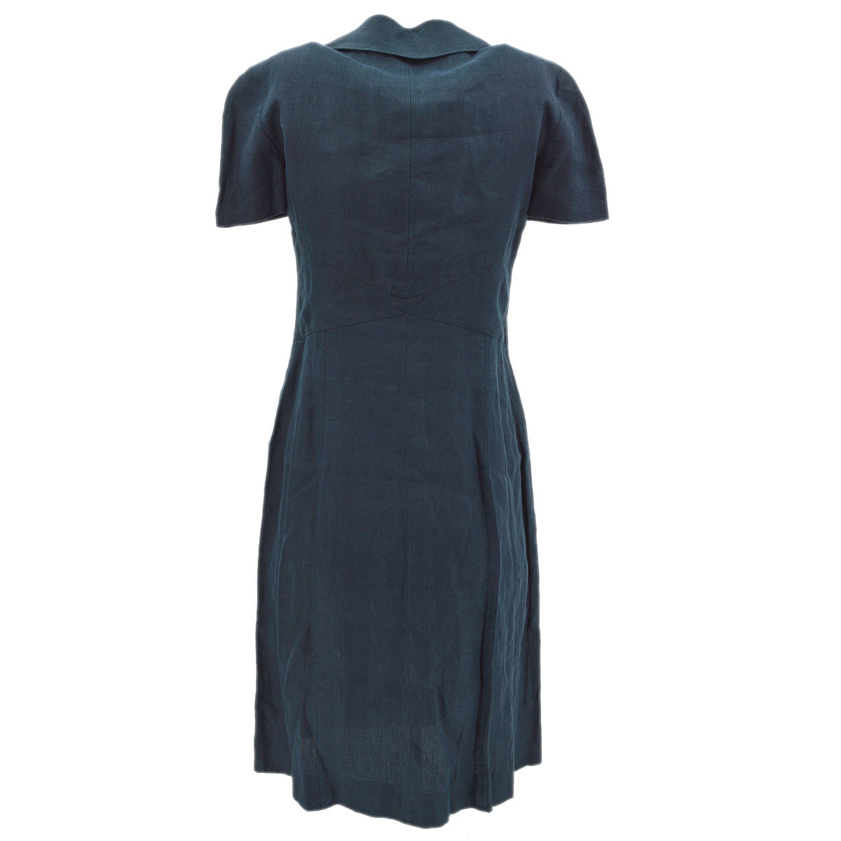 Luxury Chanel 1997 high-summer linen minidress #40