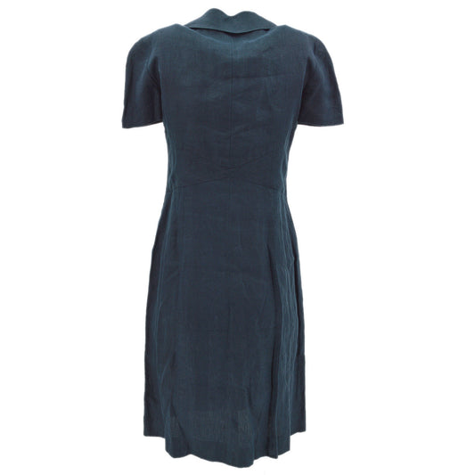 Luxury Chanel 1997 high-summer linen minidress #40