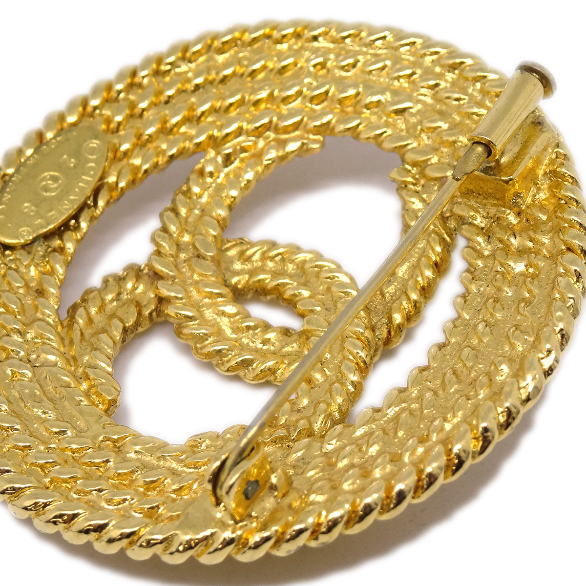 Luxury Chanel 1993 Brooch Pin Gold 28