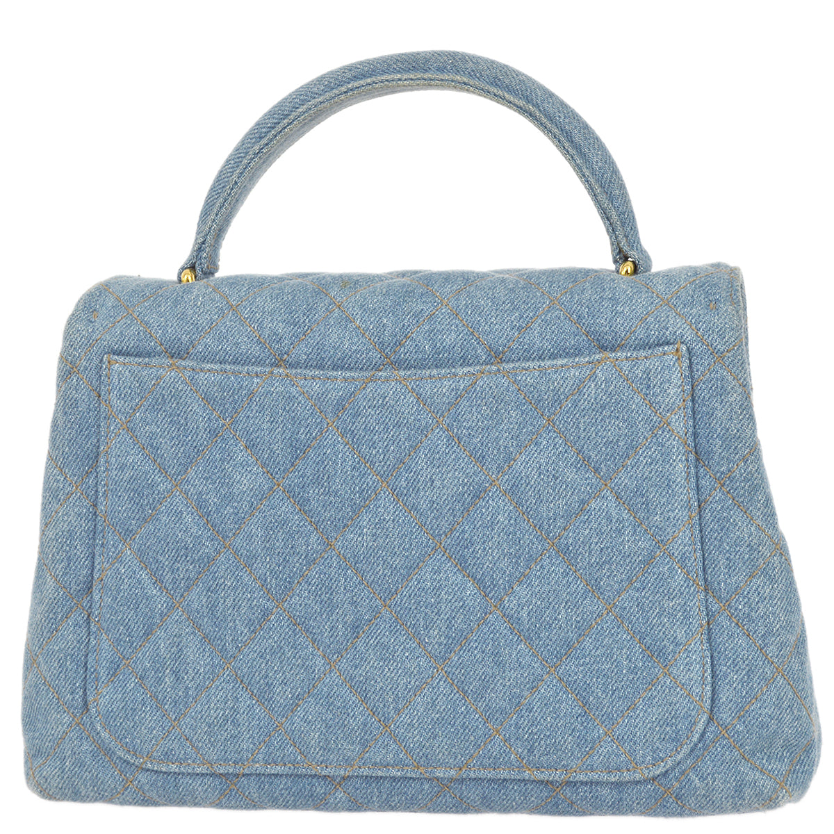 Luxury Chanel * 1996-1997 Denim Kelly 25