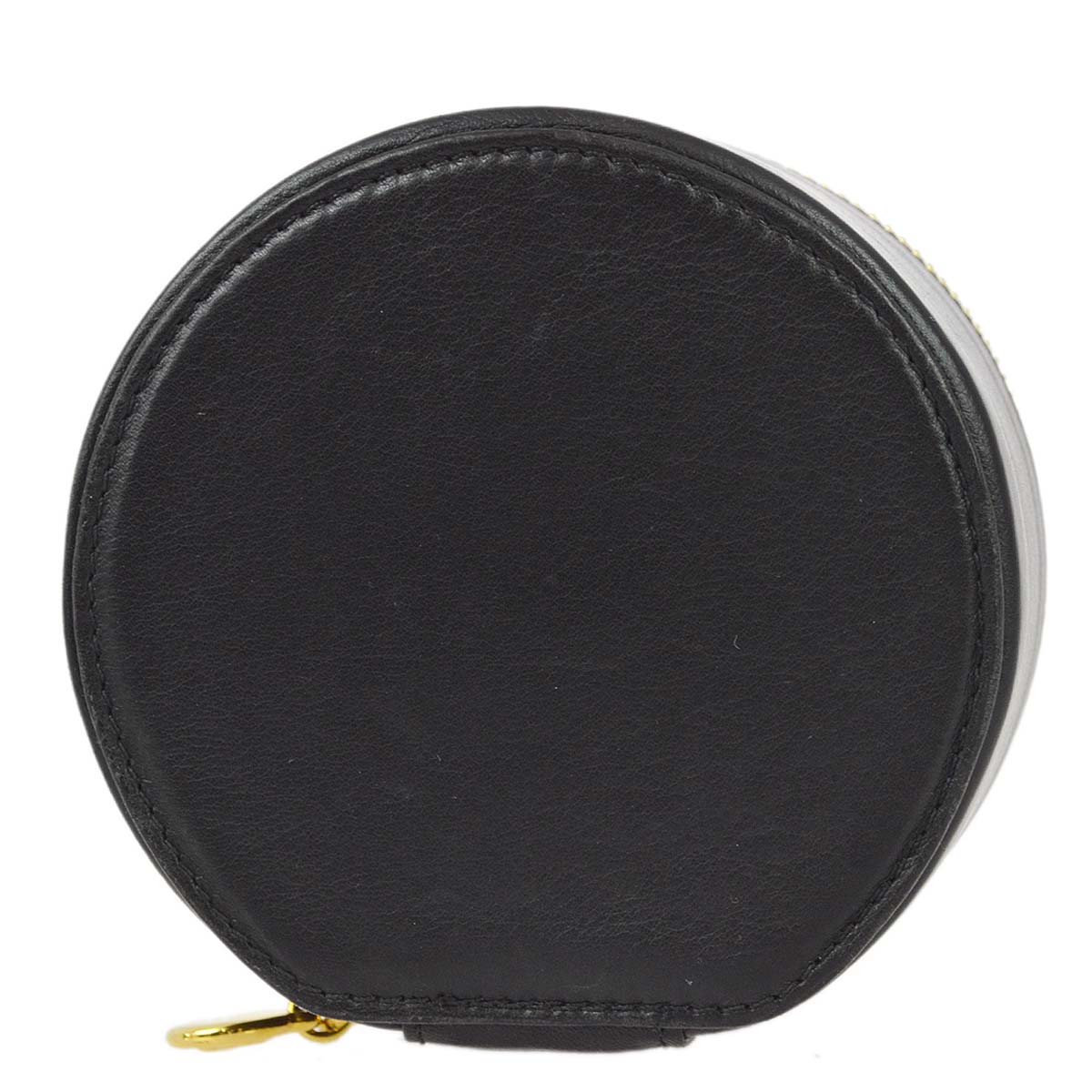Luxury Chanel 1996-1997 Black Lambskin Timeless Jewelry Case