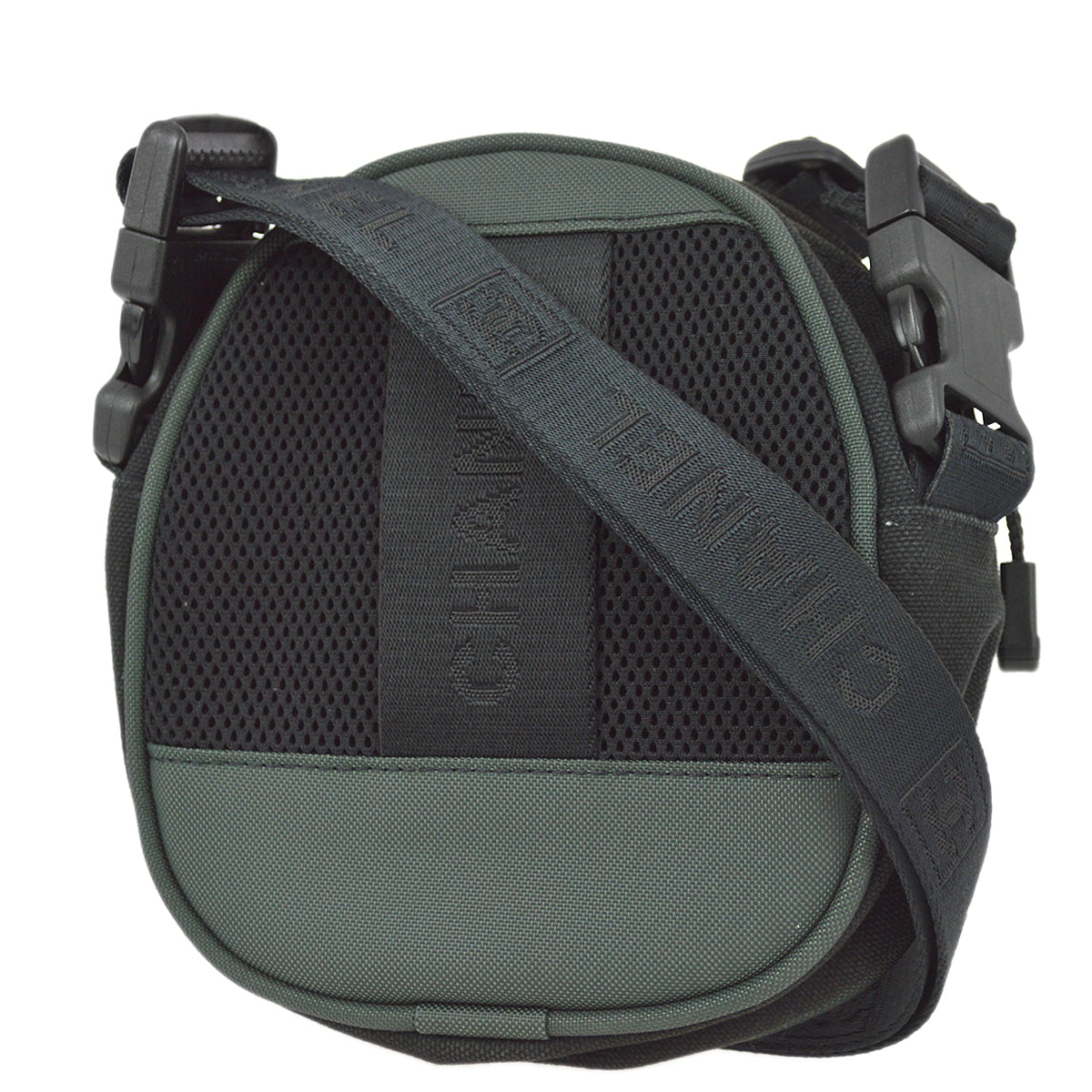 Luxury Chanel 2003-2004 Black Green Sport Line Bum Shoulder Bag