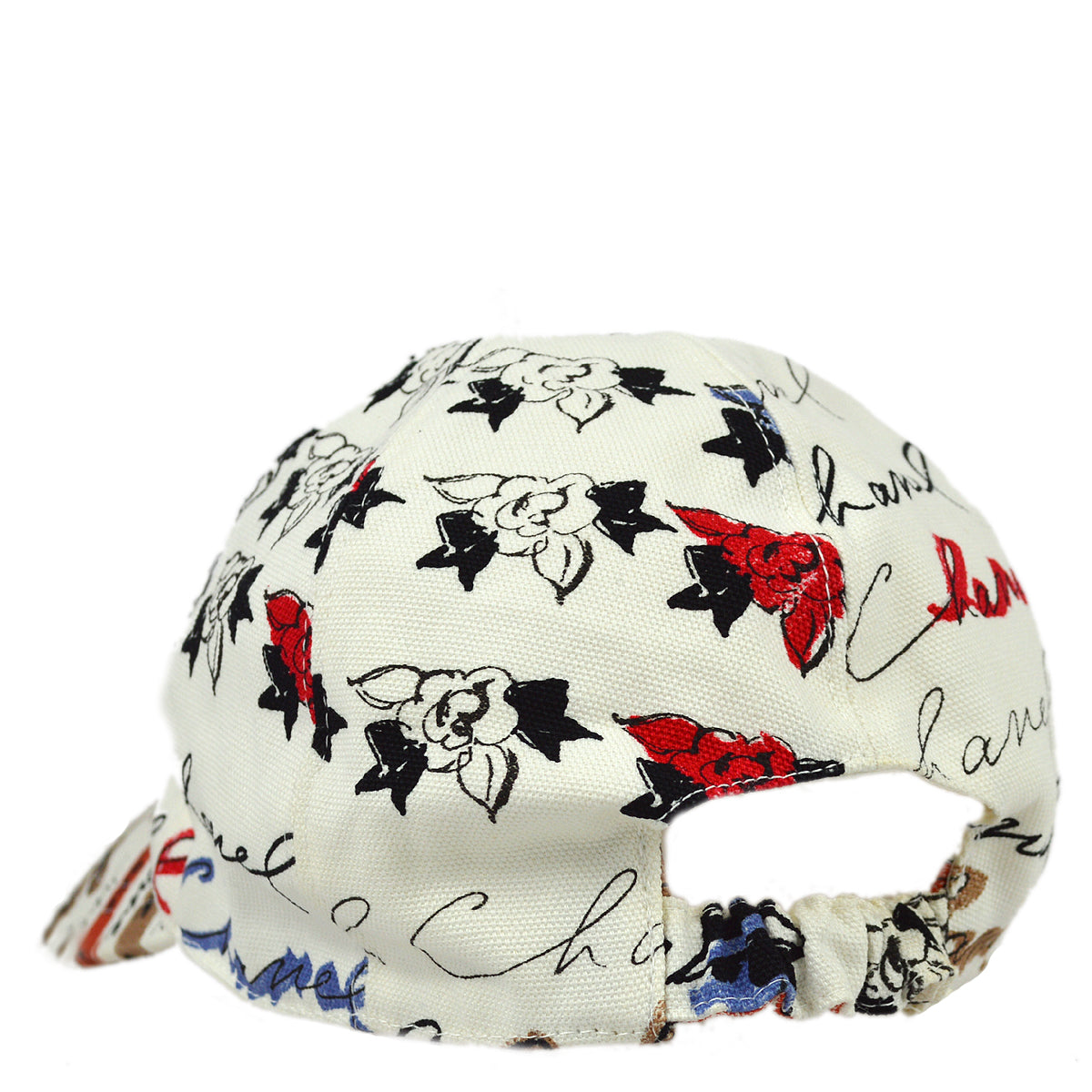 Luxury Chanel Cap Hat White #M Small New