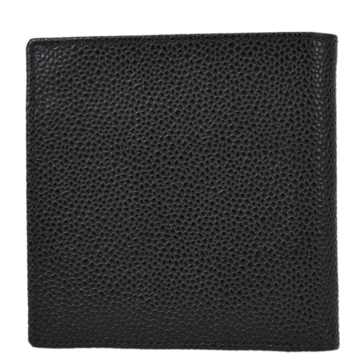 Luxury Chanel 2000-2001 Black Caviar Bifold Wallet Purse