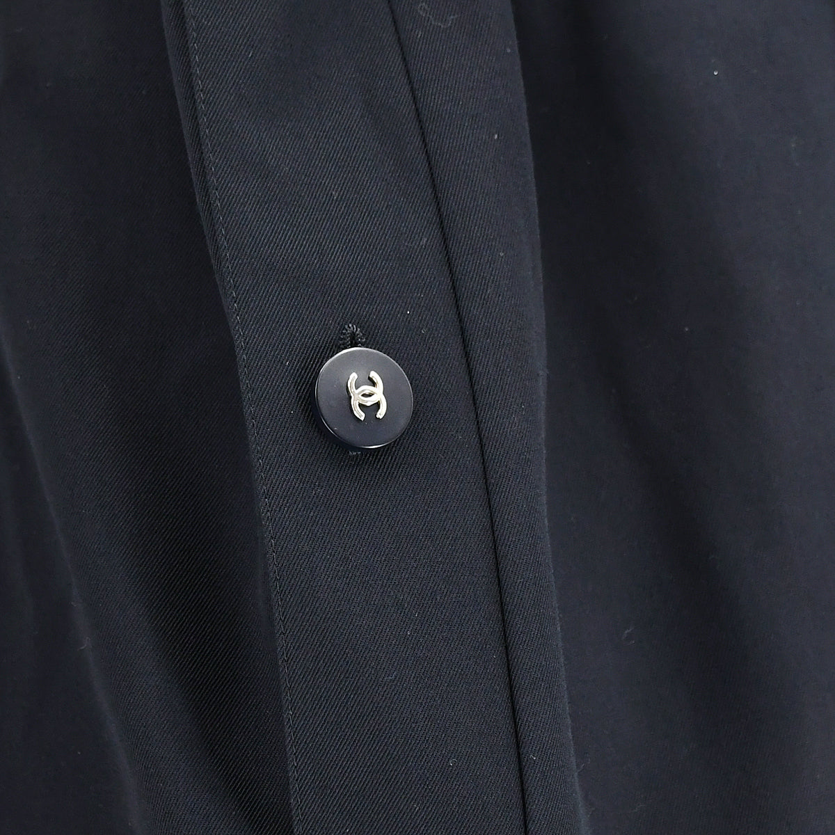 Luxury Chanel Coat Navy 96P #38