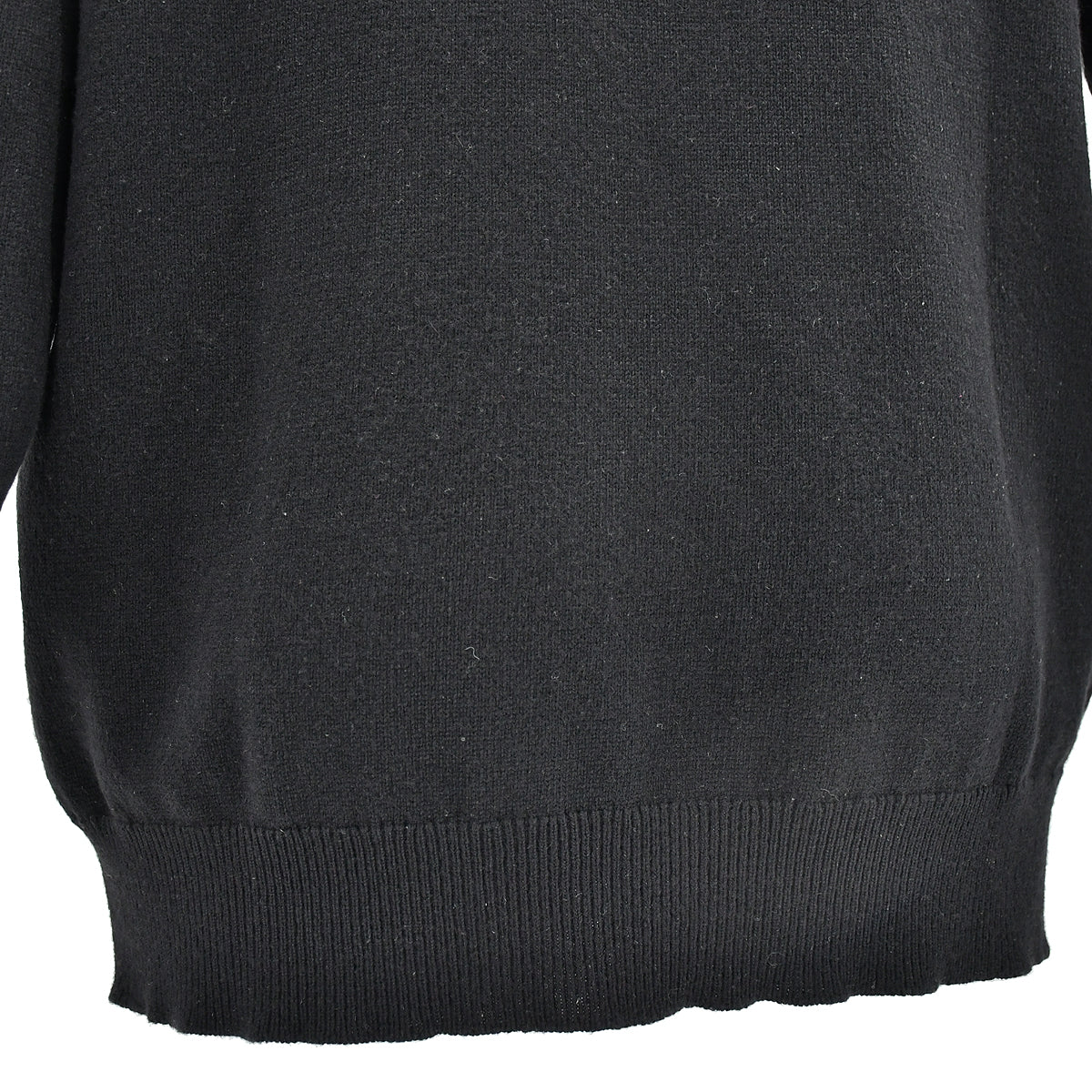 Luxury Chanel Fall 1994 CC logo cashmere jumper