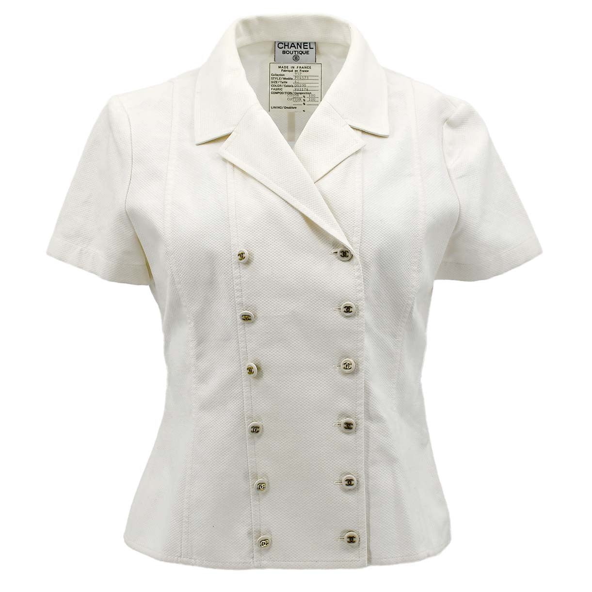 Luxury Chanel Spring 1995 Short Sleeve Jacket #42