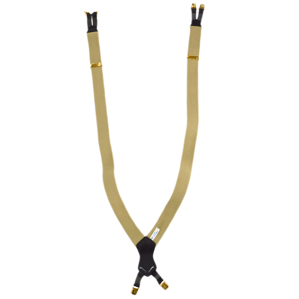 Luxury Chanel Beige Suspenders Small New Small New