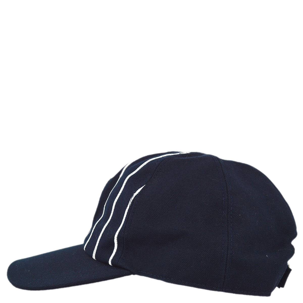 Luxury Chanel Navy Sport Line Cap Hat #M Small New