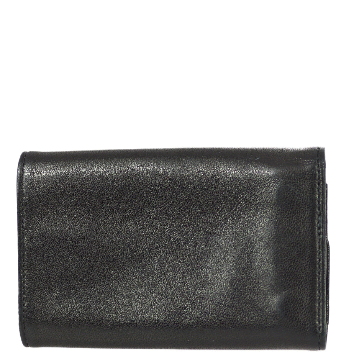 Luxury Chanel 1997-1999 Key Case Black Lambskin Small New