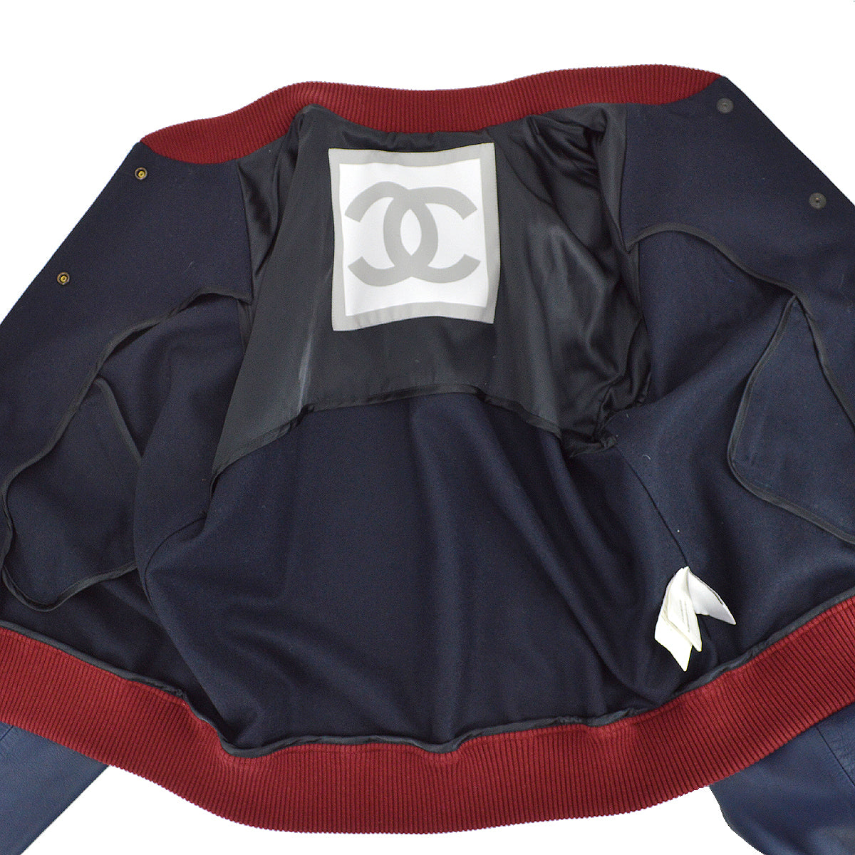 Luxury Chanel Spring 2004 Letterman bomber jacket #40