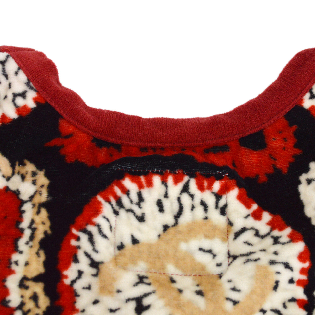Luxury Chanel Short Sleeve Tops Red Black 09P