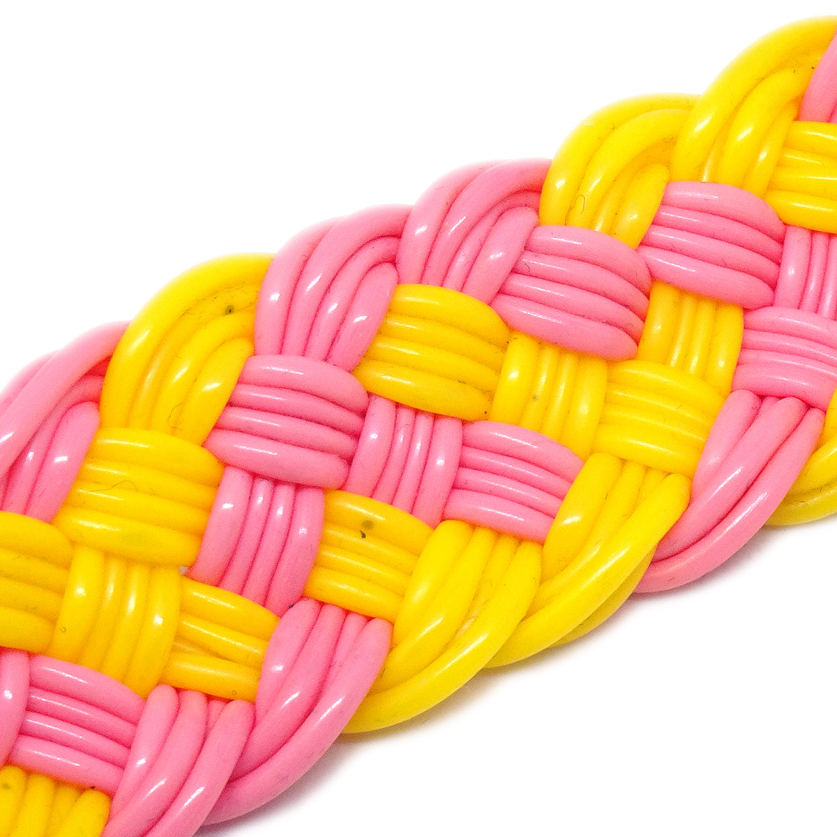 Luxury Chanel Choker Pink Yellow 94P