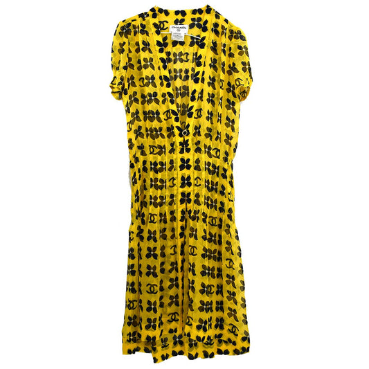 Luxury Chanel Summer 2002 Flower Dress #34