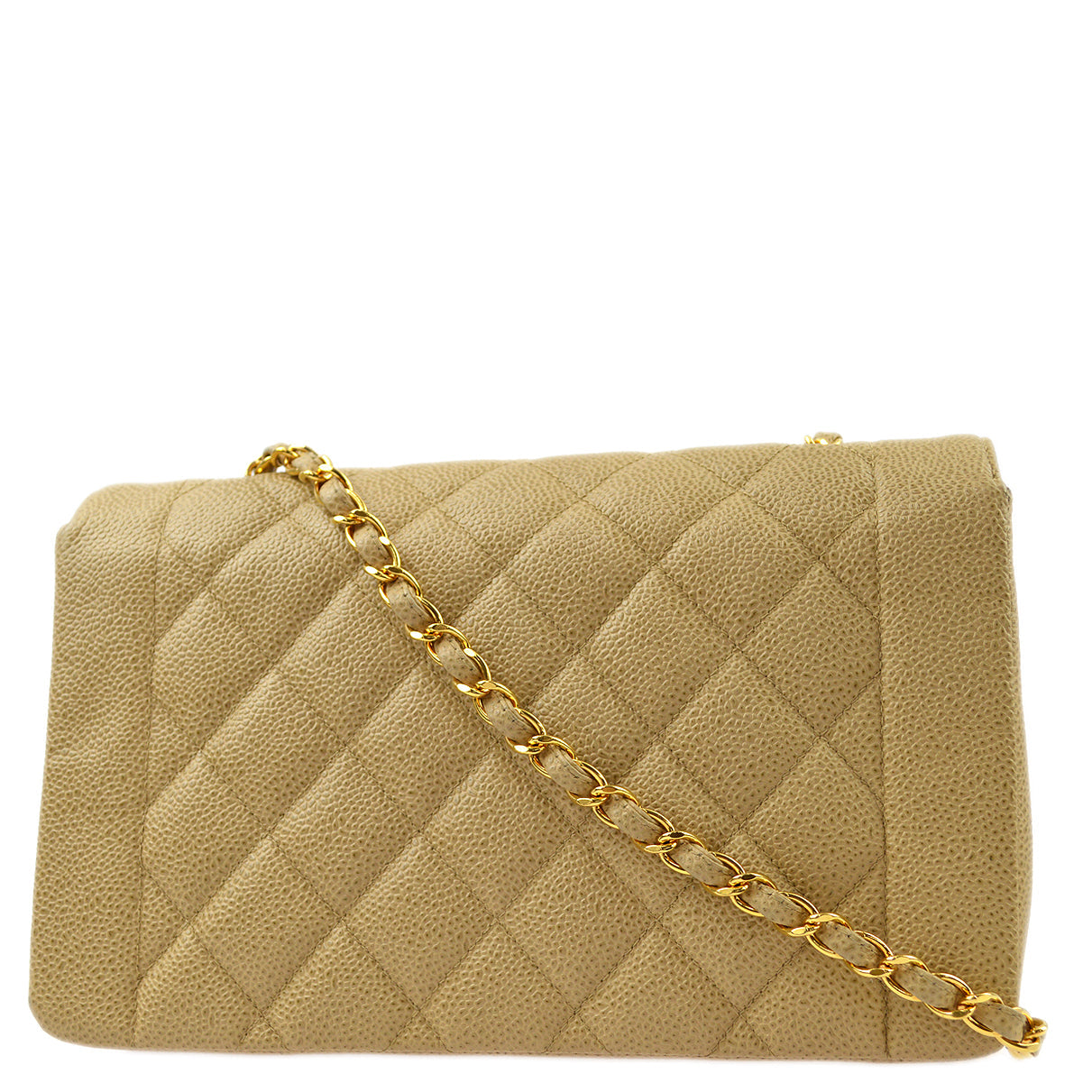 Luxury Chanel 1994-1996 Caviar Medium Diana Shoulder Bag