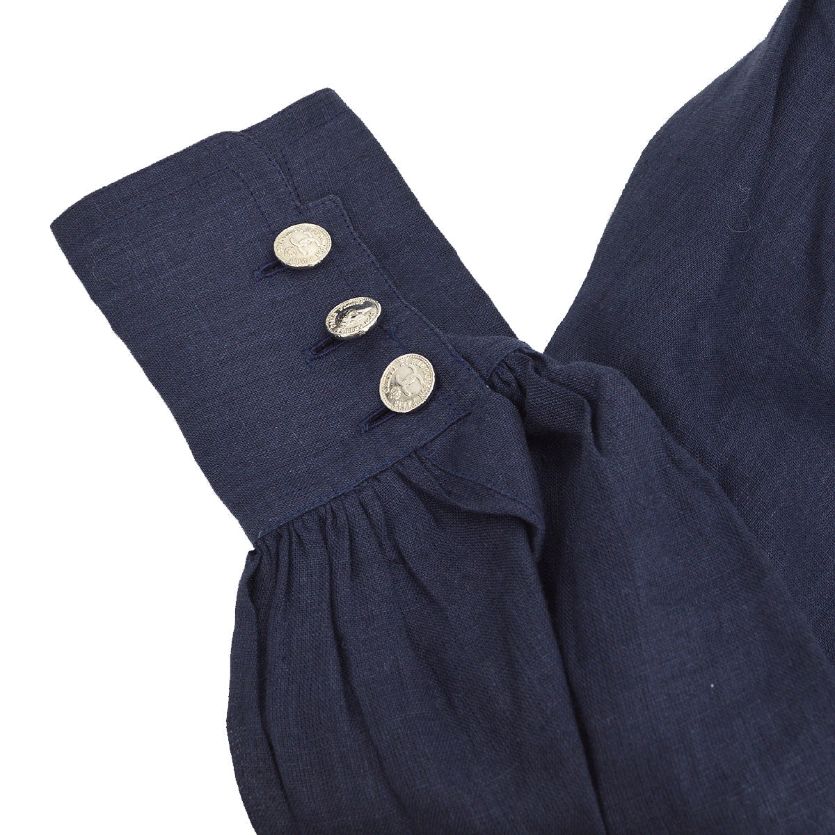 Luxury Chanel Blouse Shirt Navy