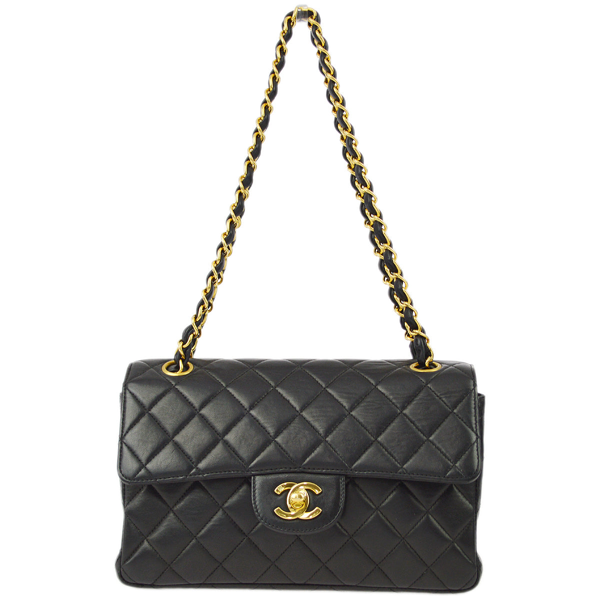 Luxury Chanel 1994-1996 Lambskin Small Double Sided Classic Flap Bag