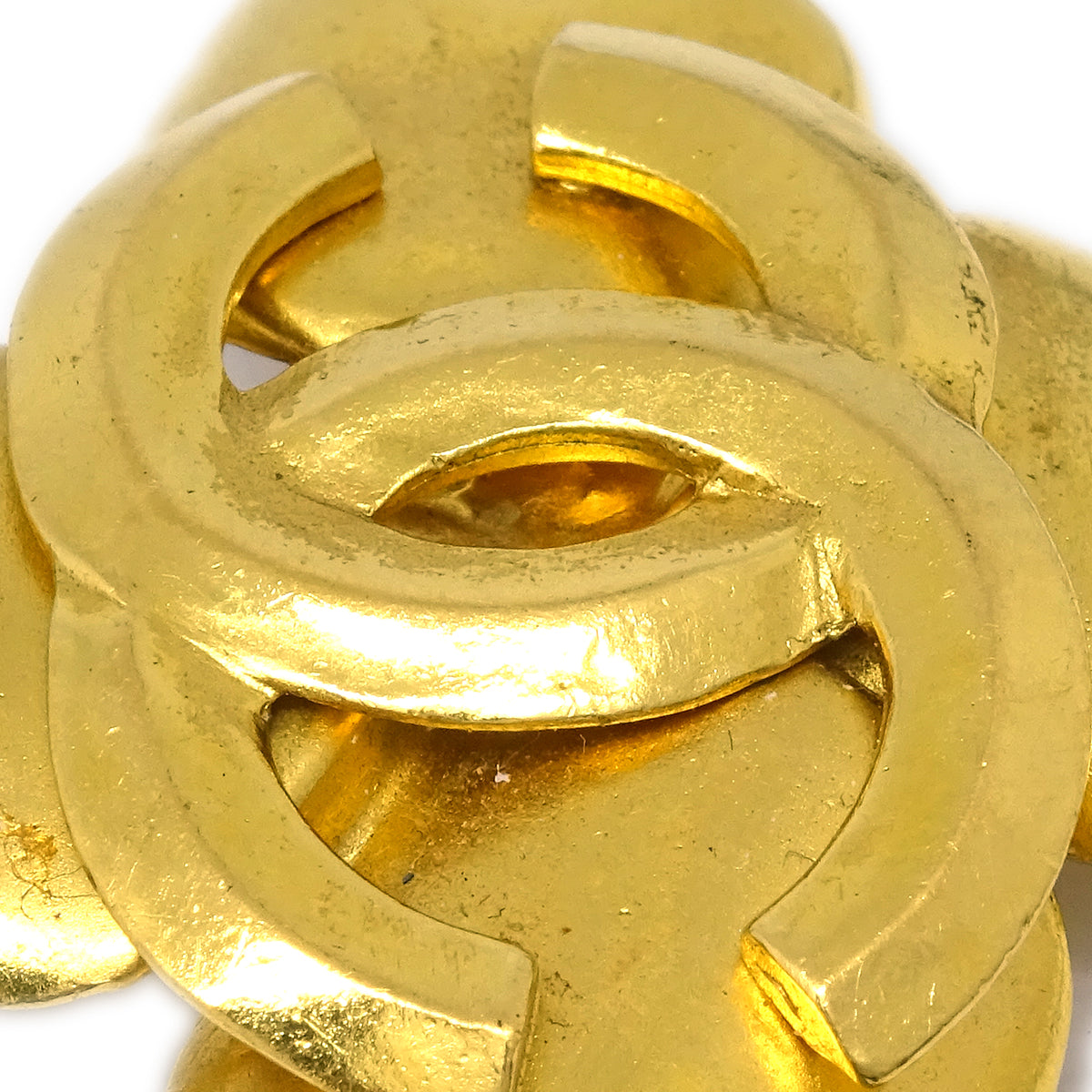Luxury Chanel Brooch Pin Gold 96P