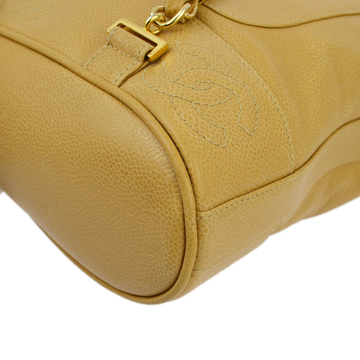 Luxury Chanel 1994-1996 Caviar Triple CC Backpack