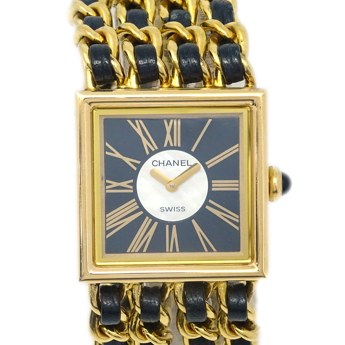 Luxury Chanel Mademoiselle Watch 18KYG #M