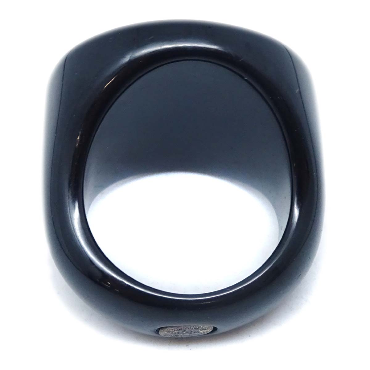 Luxury Chanel Ring Black #53 #13 01A