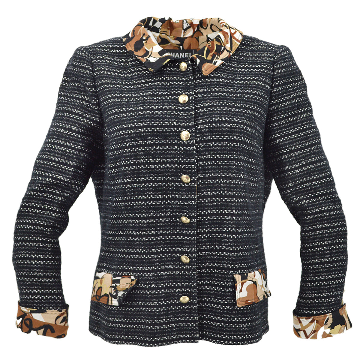 Luxury Chanel Spring 2005 Single Breasted Jacket #42
