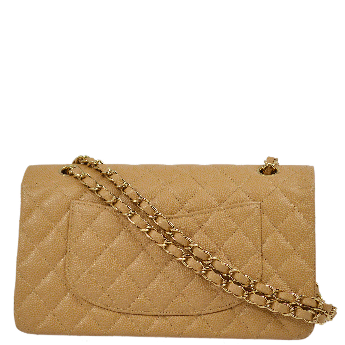 Luxury Chanel 2003-2004 Caviar Medium Classic Double Flap Bag