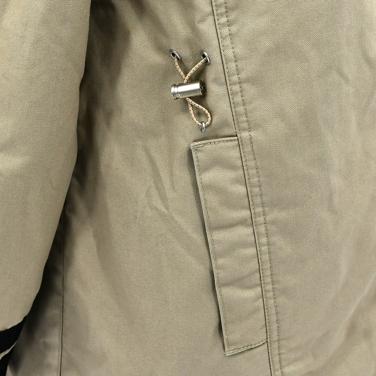 Luxury Chanel Sport Line Hooded Coat Beige #36