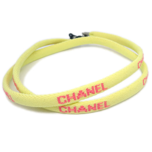 Luxury Chanel Sunglasses Strap Yellow 00T Small New