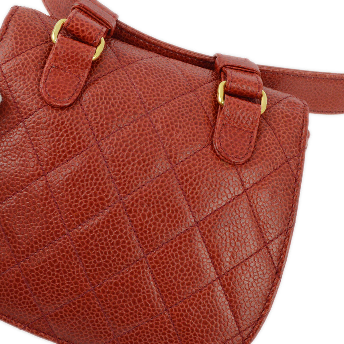 Luxury Chanel 1989-1991 Caviar Waist Bum Bag #75